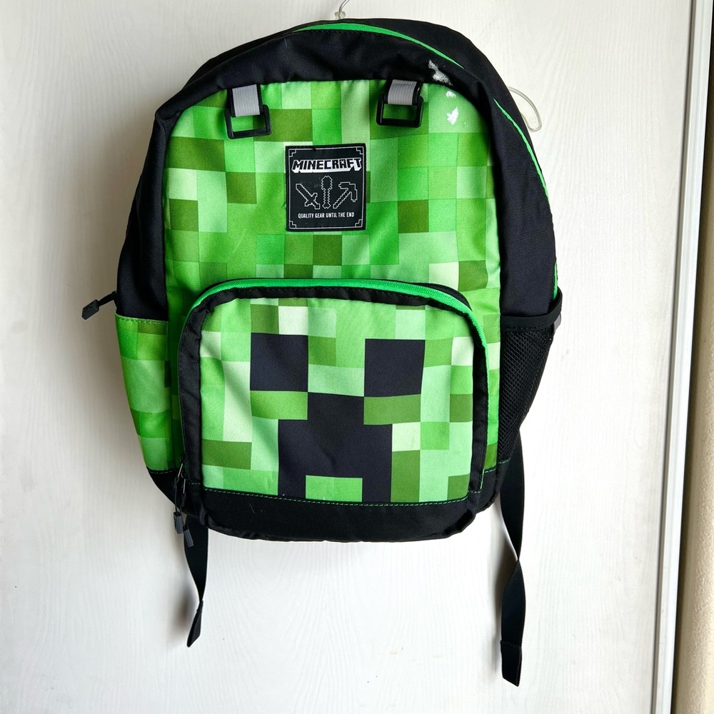 Super cute Creeper backpack